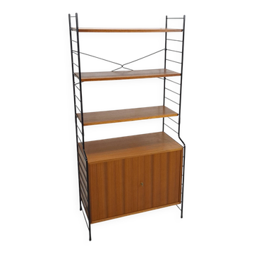 WHB teak design modulaire kast met drie planken