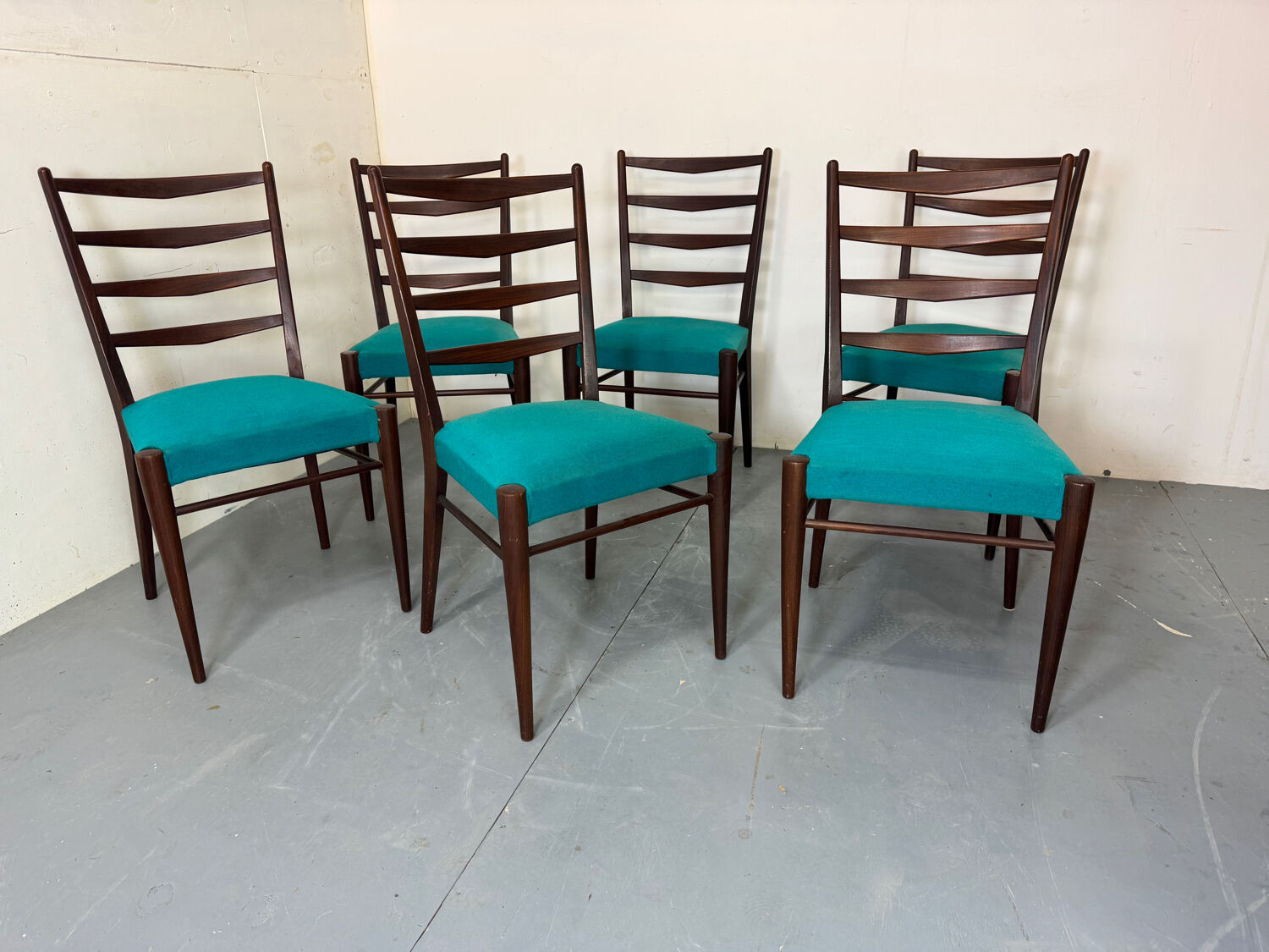 Mid Century Danish style Teak Dining Chairs by Cees Braakman for Pasto