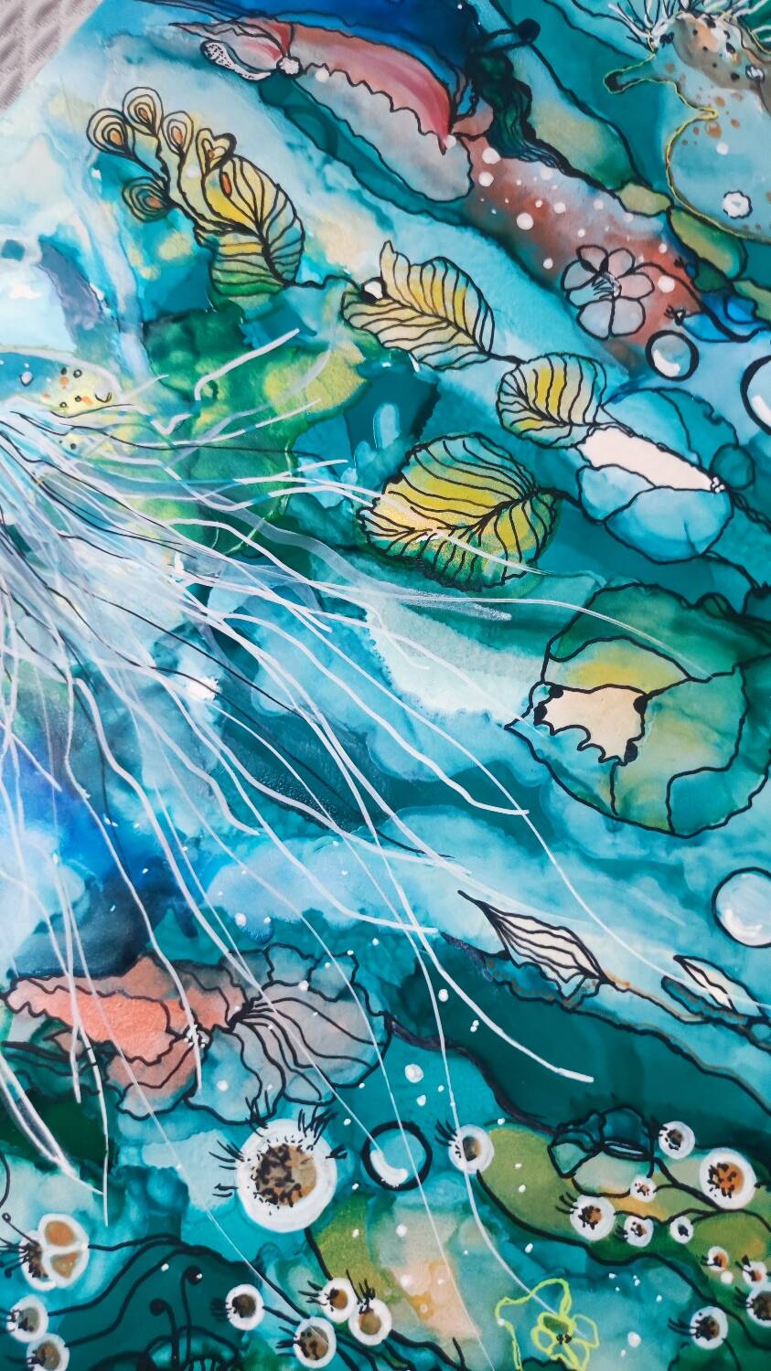 Painting the marine world