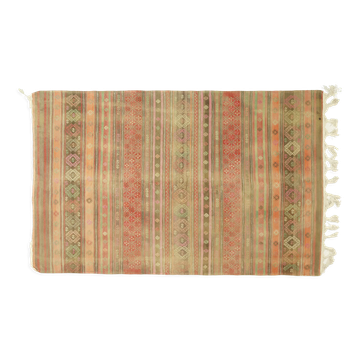 Tapis kilim artisanal d’Anatolie 260 cm x 167 cm
