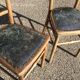 Pair of baumann wooden bistro chairs circa 1905