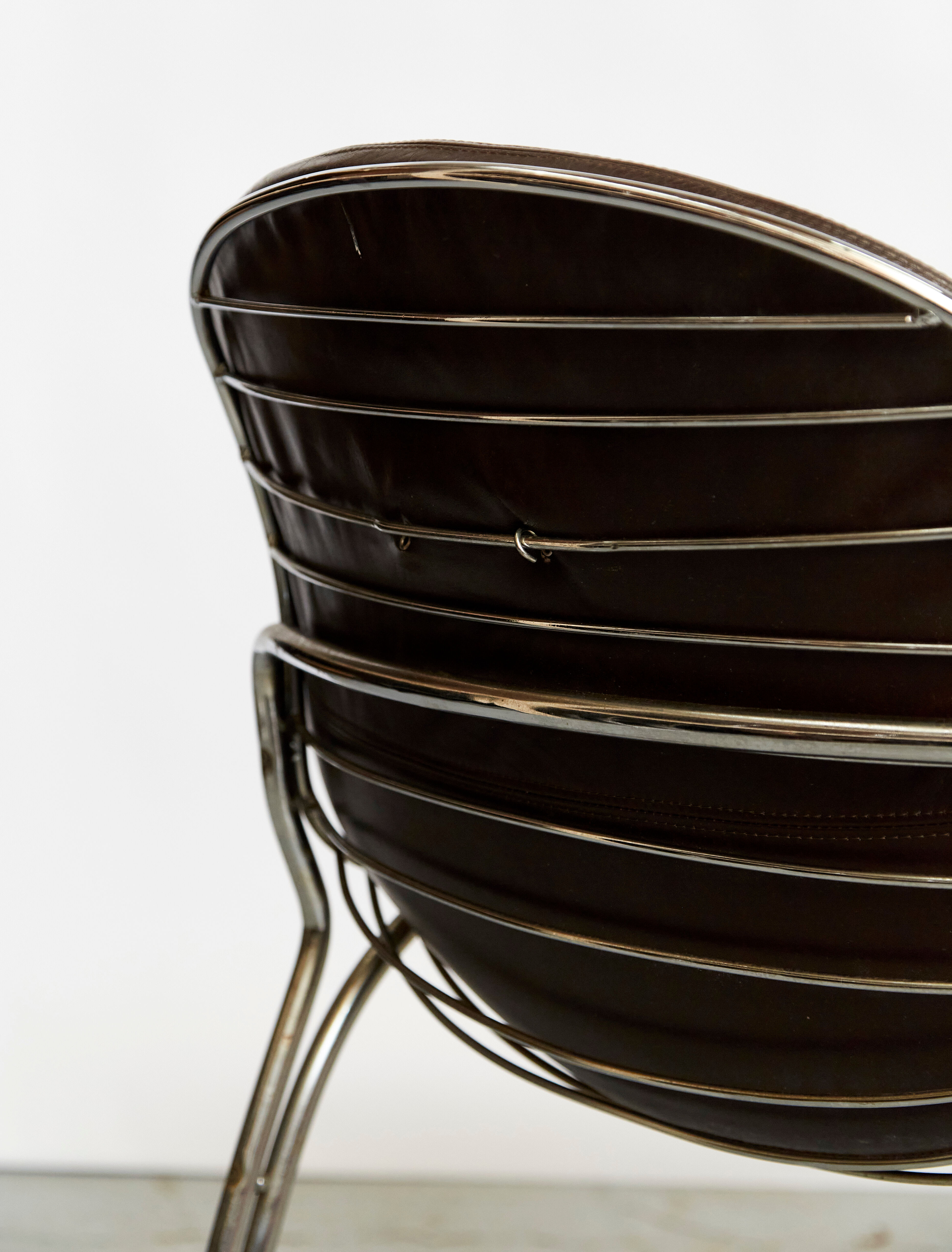 Gastone Rinaldi Sabrina" Chair for Rima I set of Two