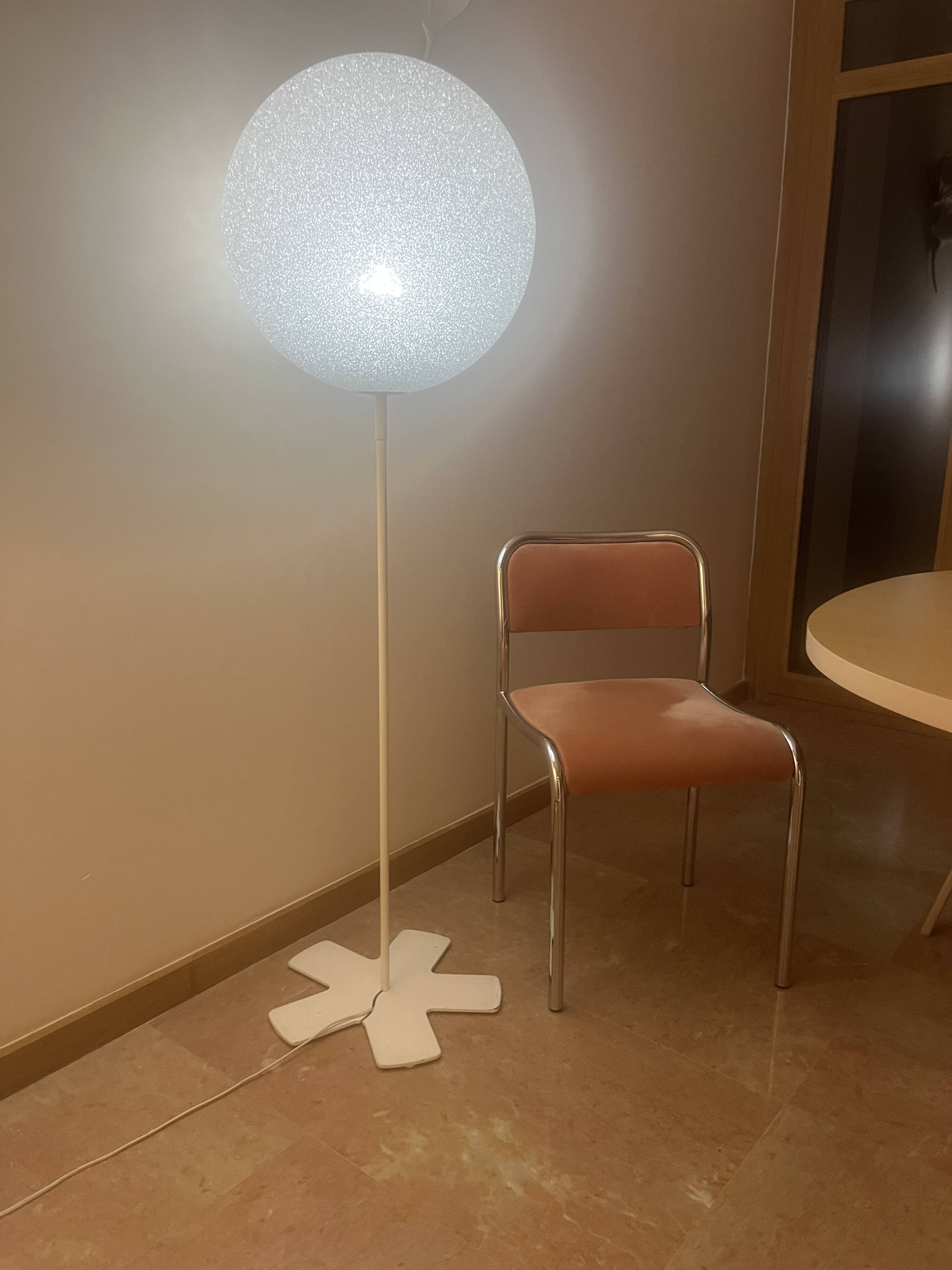 Pair of Iceglobe Floor lamps Lumen Center Italia