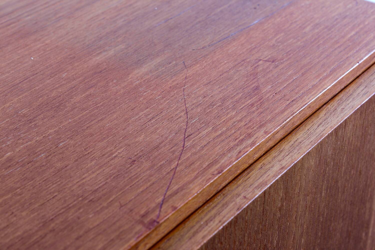 Vintage Teak Kommode Danish Mid Century Design 60er 70er