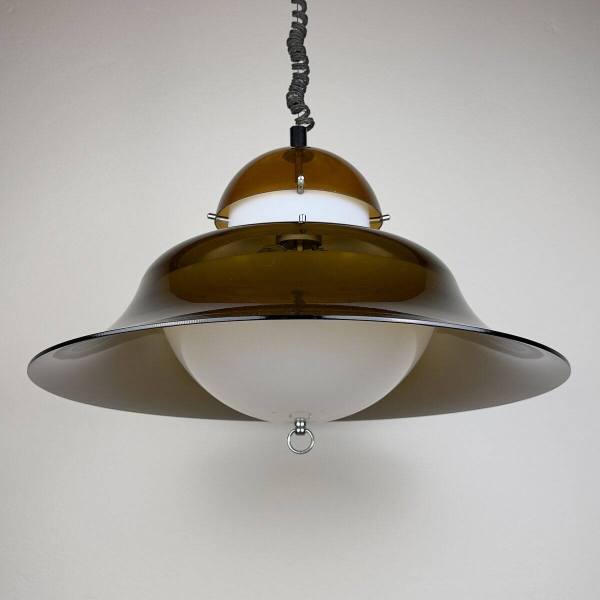 Vintage Suspension Lamp KD14 by Sijaj Hrastnik, Former Yugoslavia, 1960s
