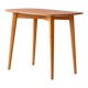Table basse suédoise vintage de Nordiska Kompaniet en teck et chêne