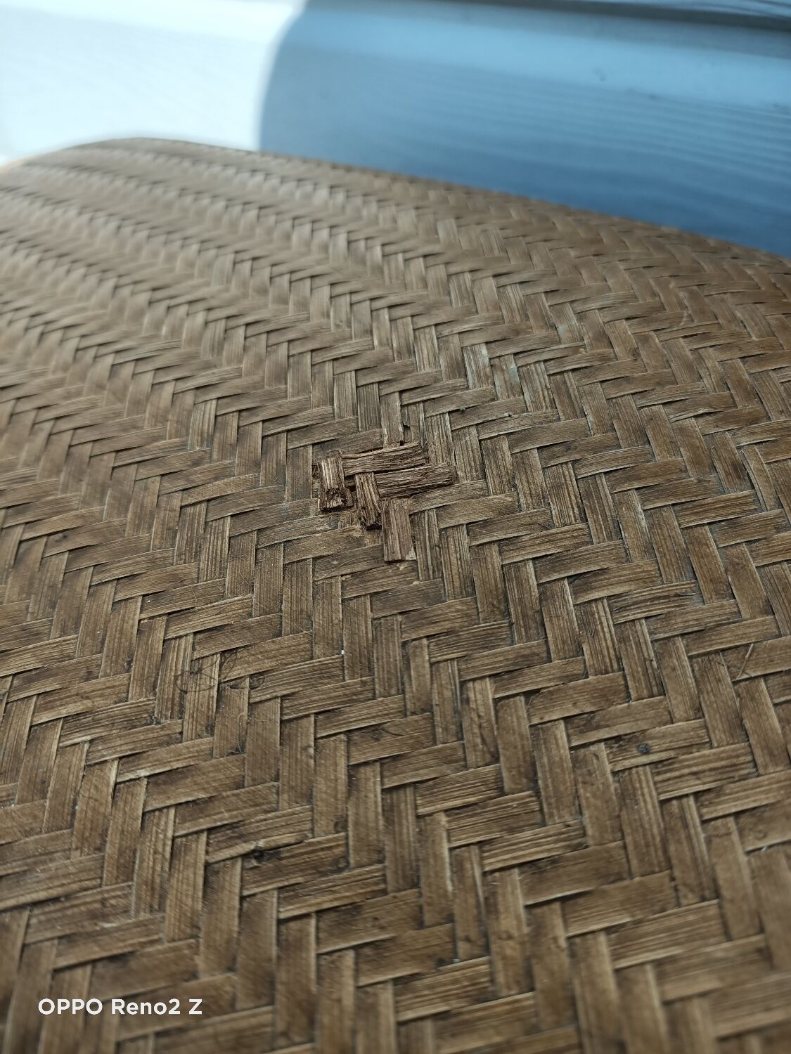 Old trunk rice straw