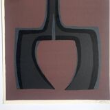 Raoul UBAC, The Earth I, 1978: Original lithograph signed in pencil.