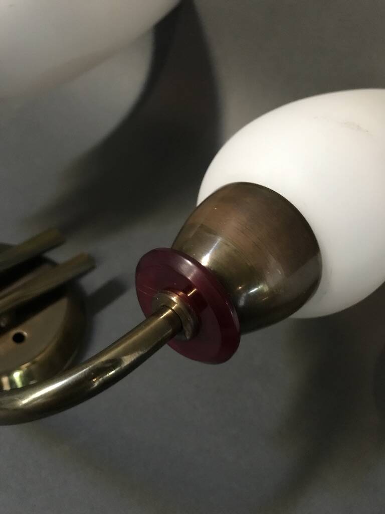 1950 wall lamp, Maison Lunel, France