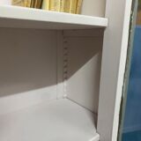 Old Patinated English Showcase Library