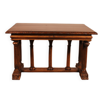 Table en noyer d'époque Renaissance - 16ème siècle
