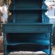 Blue cupboard