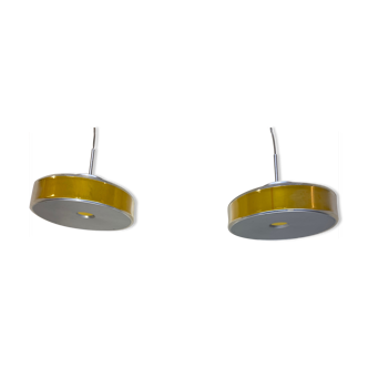 Paire de lampe suspensions Belux 1970