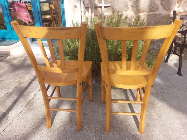 paire de chaises bistrot style Luterma