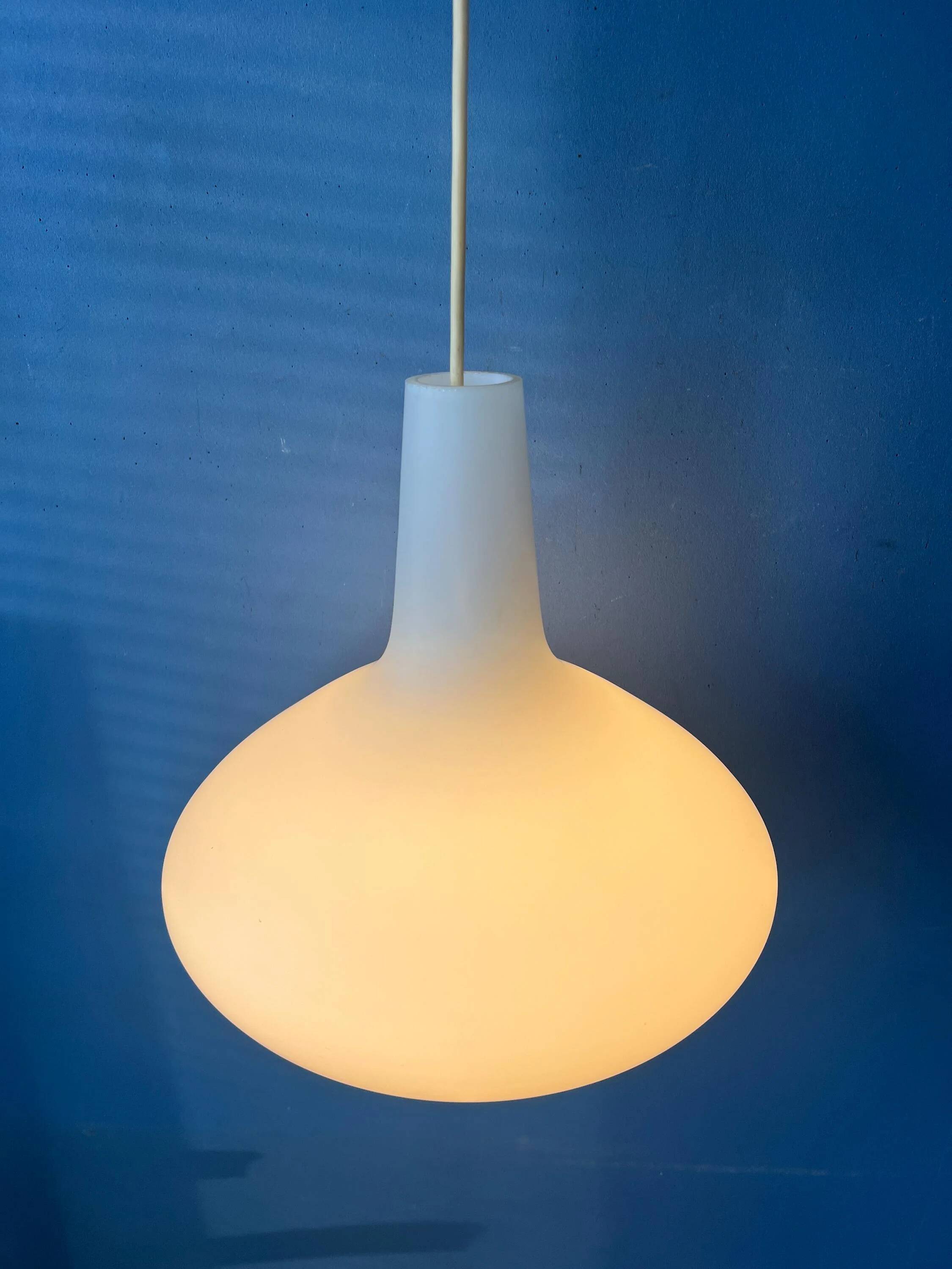 "Bulbo" suspension in opaline glass by Lisa Johansson Pape for Stockmann Orno