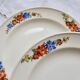 6 dessert plates earthenware Royal Sphinx Maastricht - Floral pattern