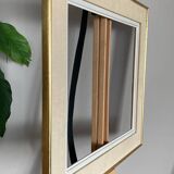Frame in gilded wood and canvas 1950s/60s