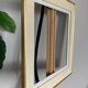 Frame in gilded wood and canvas 1950s/60s