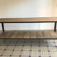 Console metal et bois