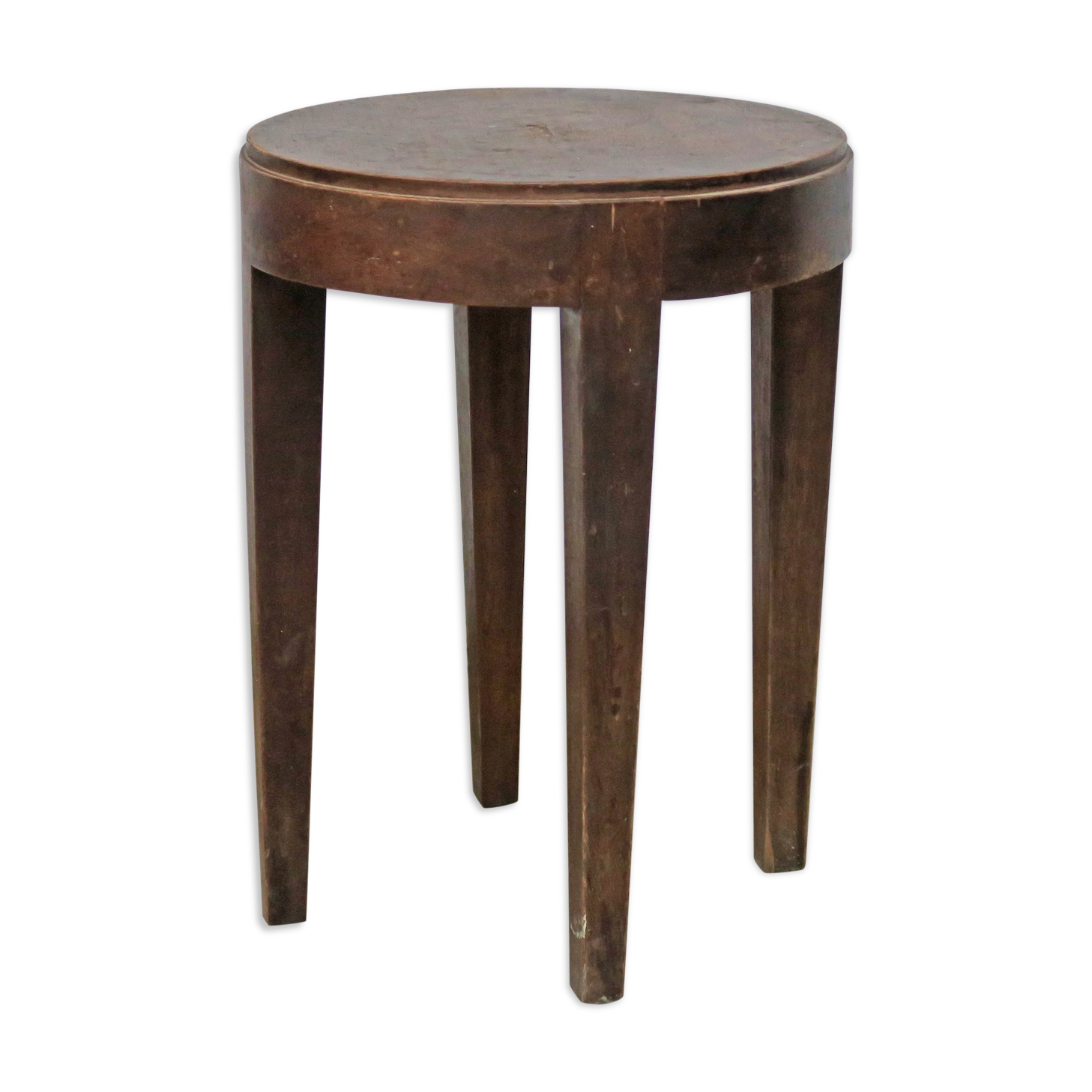 Art deco wooden stool