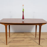 Table à manger extensible en teck de McIntosh, années 1960