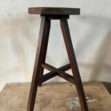 Wooden workshop stool