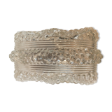 Wall lamp- Vintage ceiling lamp in molded glass