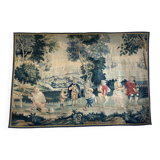 Tapisserie De Lille En Laine Et Soie Du 18° Siècle d'Après Teniers De l'Ate