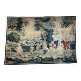 Tapisserie De Lille En Laine Et Soie Du 18° Siècle d'Après Teniers De l'Ate