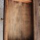 Table de ferme en chêne avec 2 tiroirs