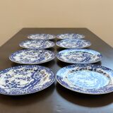 8 dessert plates with Japanese cherry blossom design