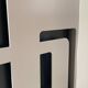Openwork steel umbrella stand 70s