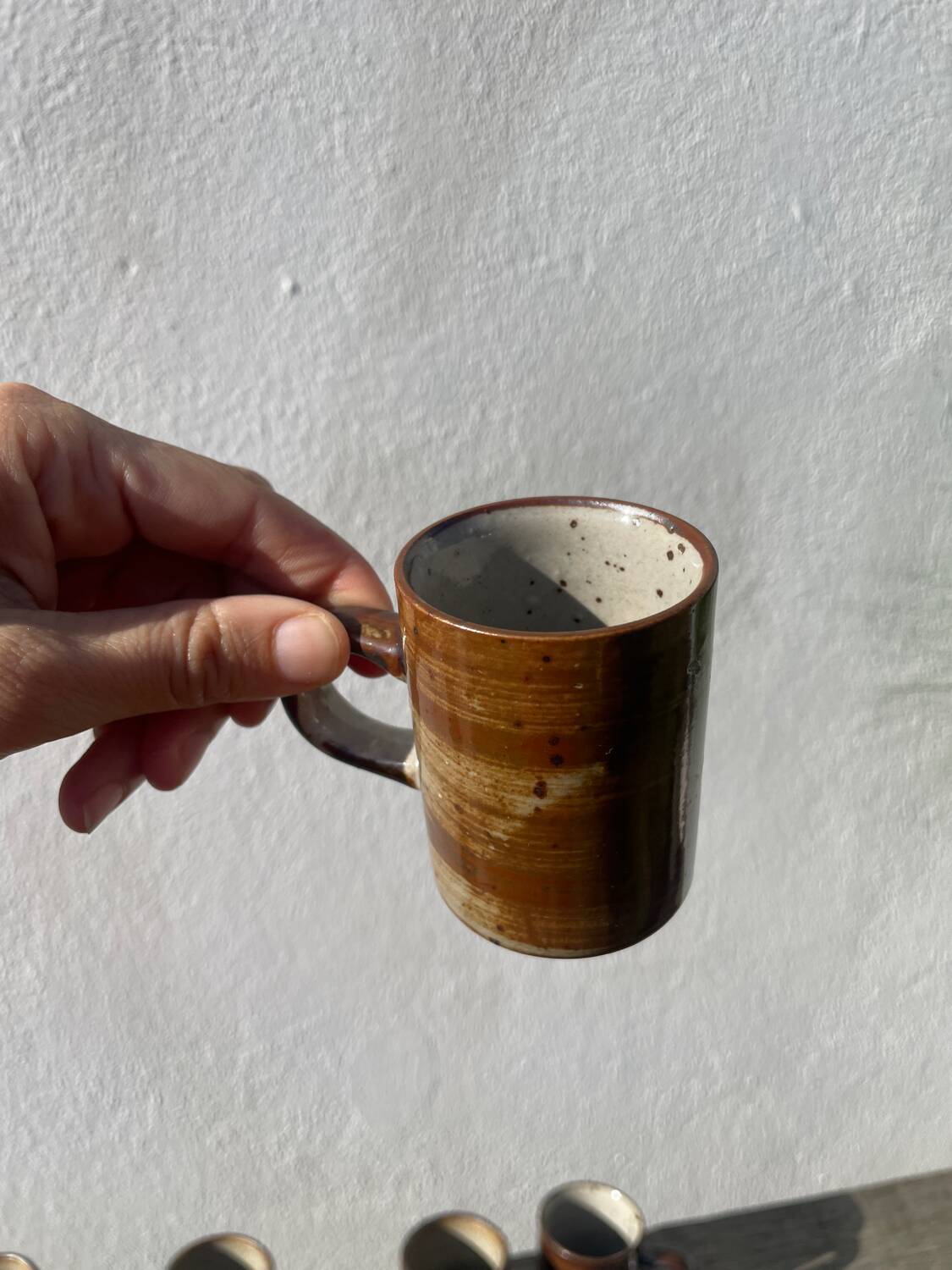 10 unique ceramic/stoneware coffee cups