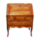 Sloping desk, secretary, donkey back Louis XV walnut.