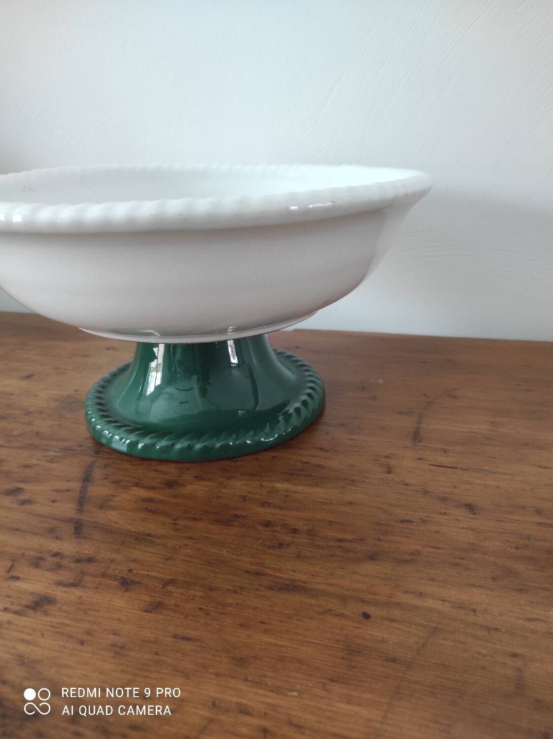 Vintage ceramic compotier