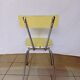 Yellow formica chair