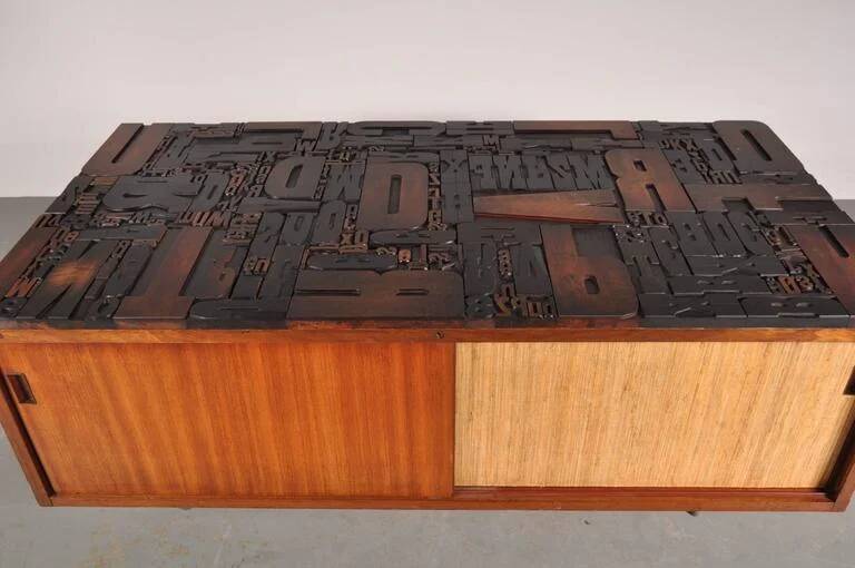 1950s made to order sideboard, Belgium