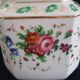 Large octagonal teapot porcelain from Paris "Old Paris", mid-19th century.
