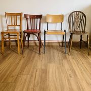 Set of 4 mismatched chairs