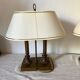 Pair of lamps style hot water bottle touch, 80s