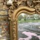 Old mirror rocaille style 178 x 96cm