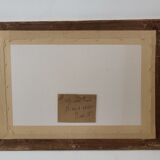 Painting ink and watercolor - jean crozes