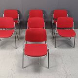 Vintage DSC 106 Side Chairs by Giancarlo Piretti for Castelli, set of 7