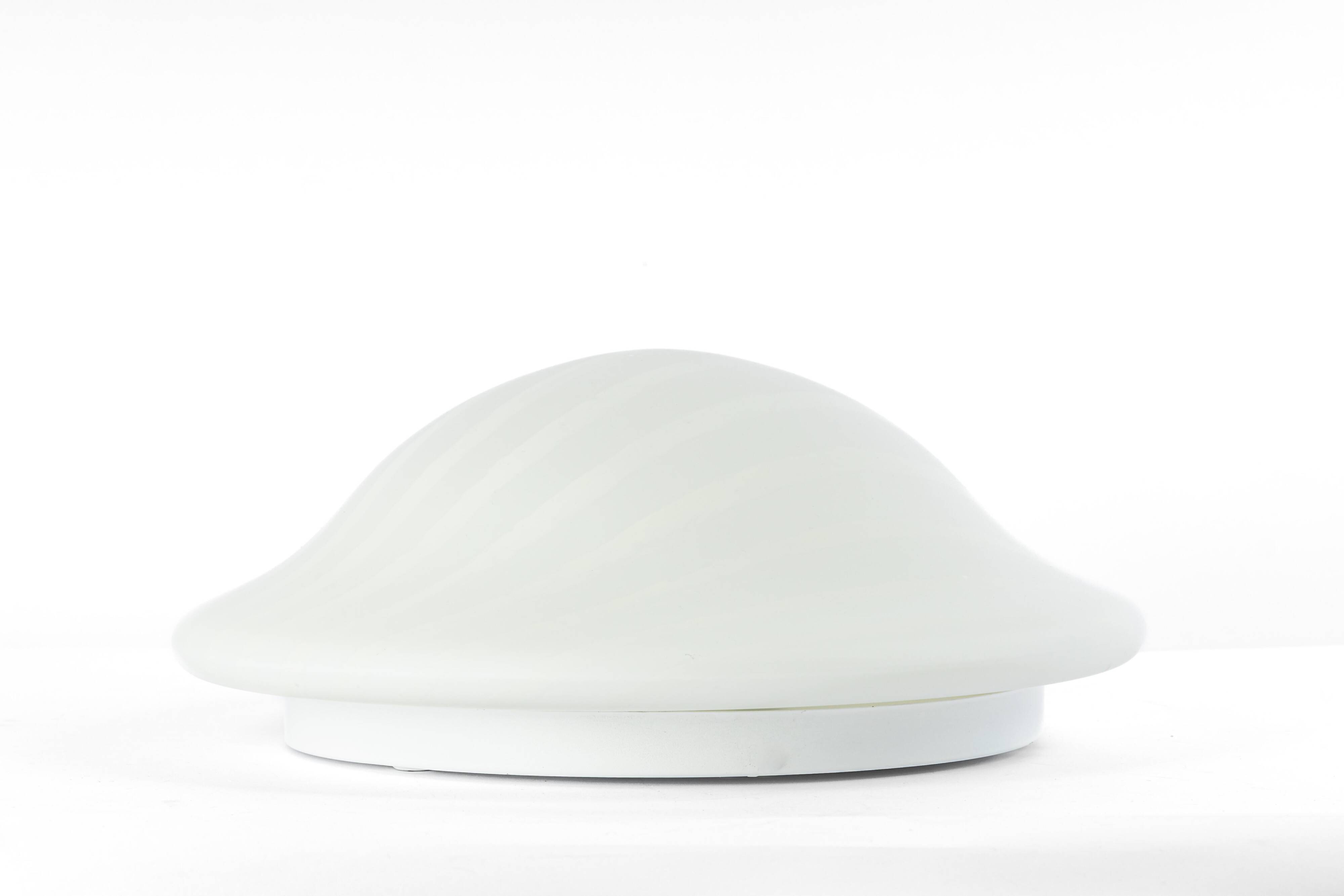 Wall Light in Glass by Peill & Putzler, Germany, 1970s
