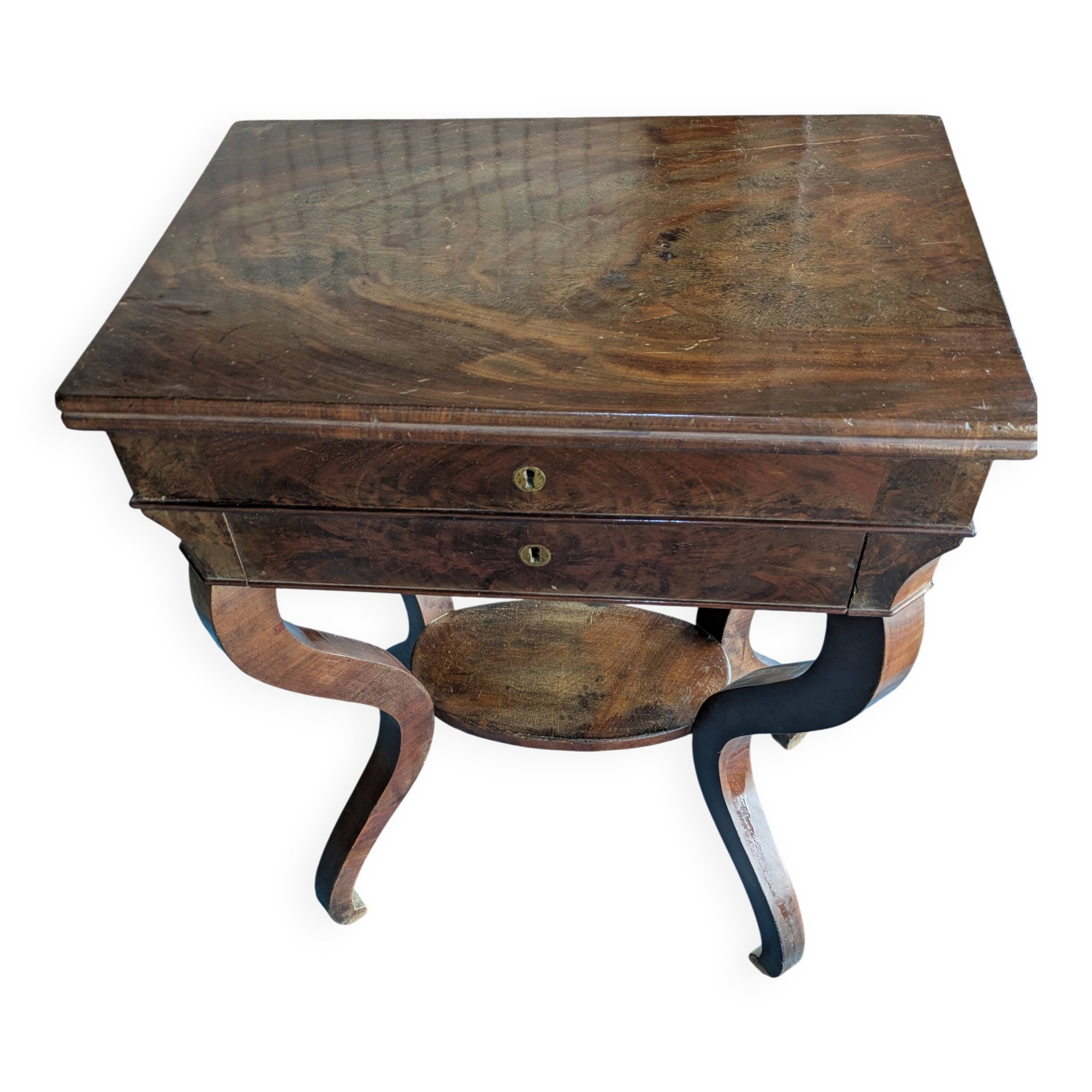 Coiffeuse en acajou - époque 19eme