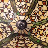 Stained glass lampshade