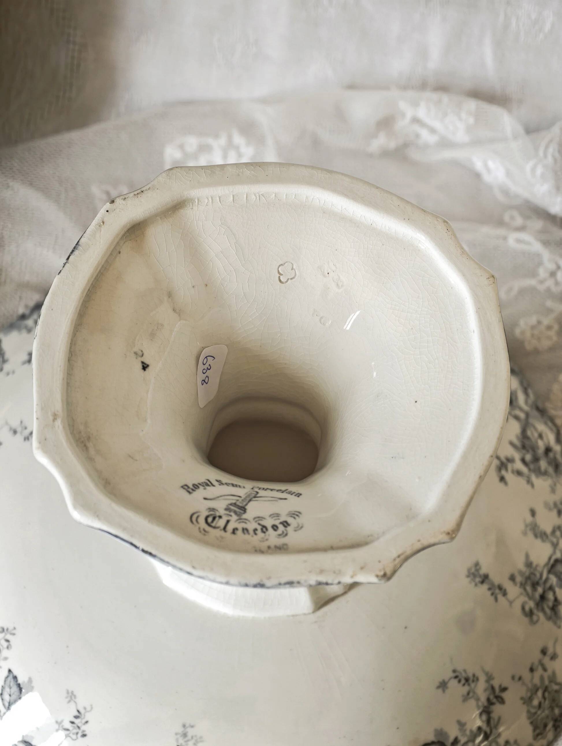 Compotier en semi-porcelaine Ridgways