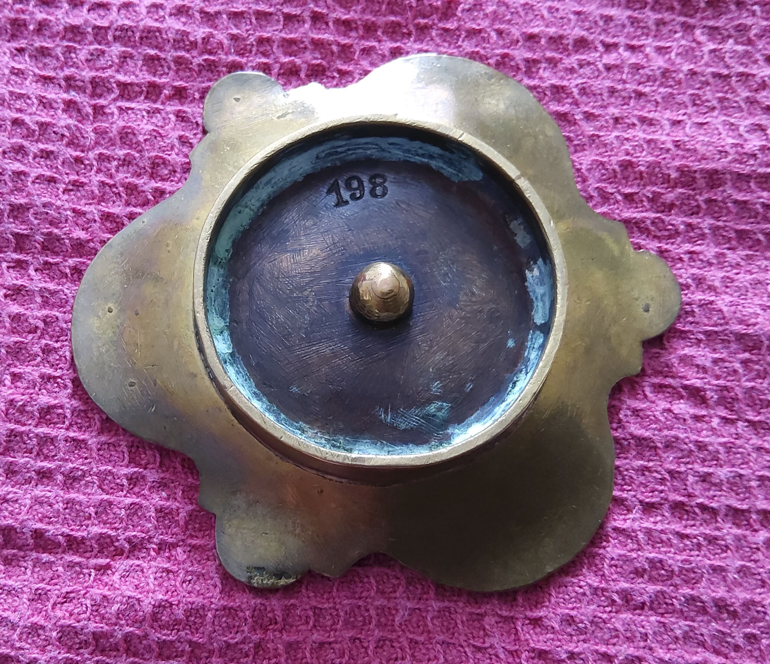 Cendrier bronze