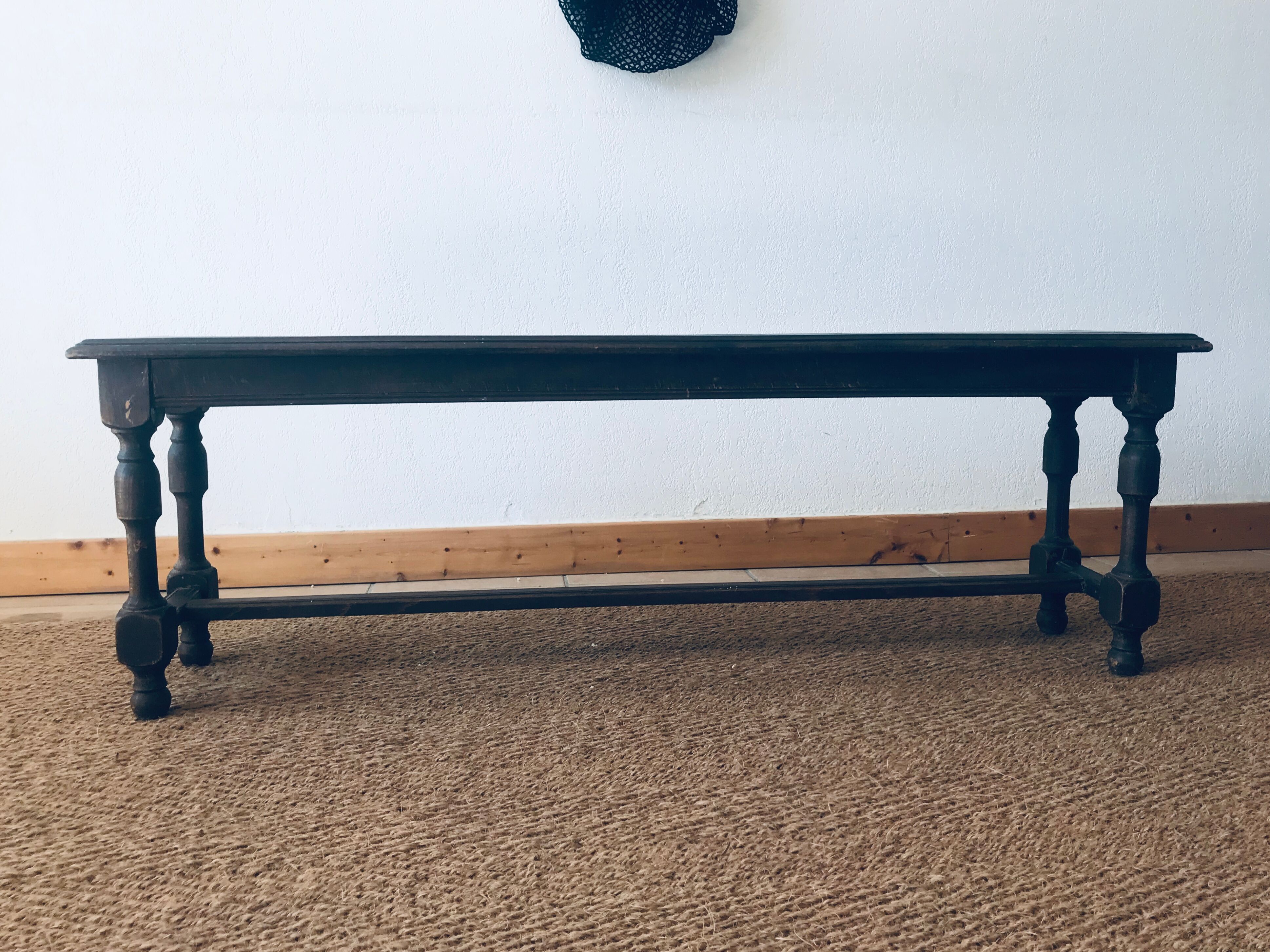 Old wooden bench
