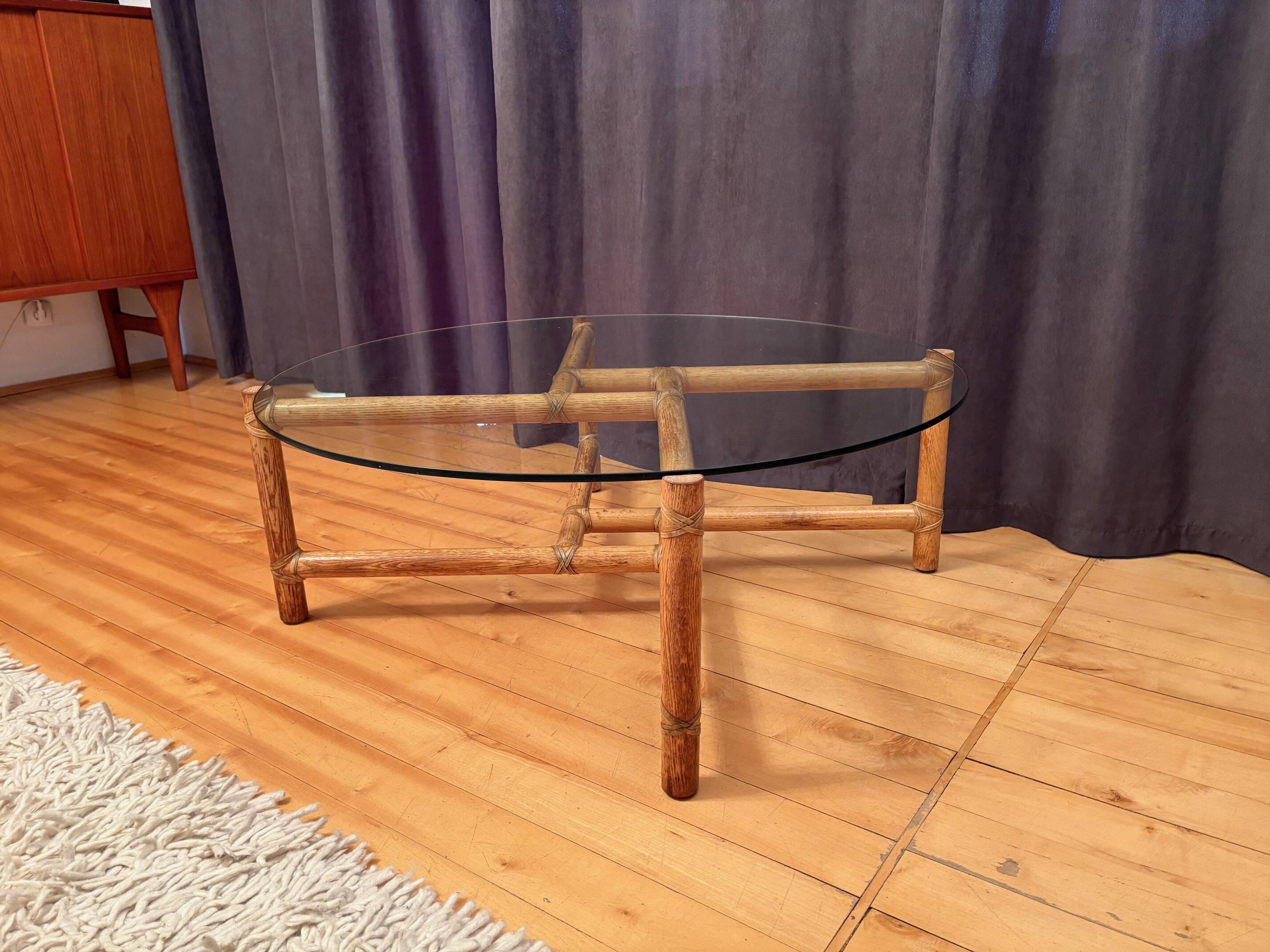 McGuire Coffee Table, United States, 1970s